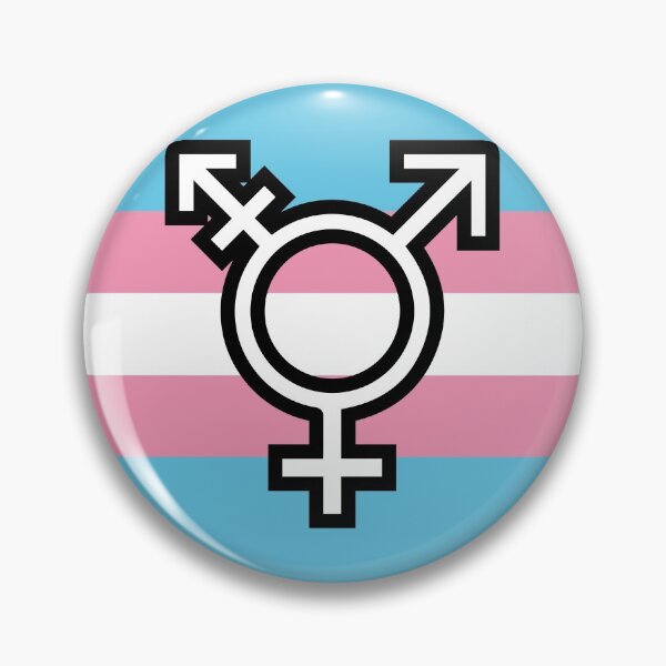 Item preview, Trans Flag with Trans Symbol designed and sold by enriquepma.