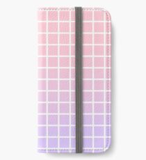 Raster horizontal iPhone Flip-Case/Hülle/Skin
