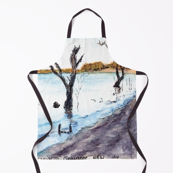 Item preview, Australian Scene - Lake Pamamaroo, Menindee, NSW, Aus. designed and sold by Anne Huth.