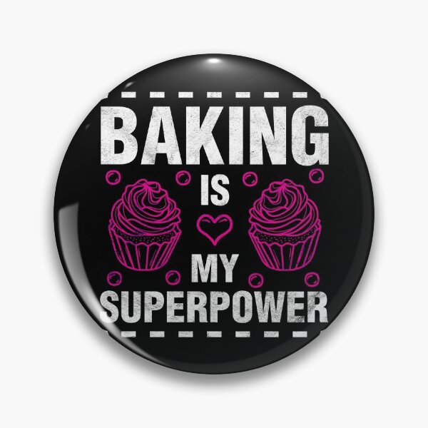 Item preview, Cupcake Baking Is My Superpower Funny Baking designed and sold by topdesignarts.