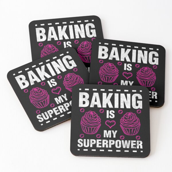 Item preview, Cupcake Baking Is My Superpower Funny Baking designed and sold by topdesignarts.