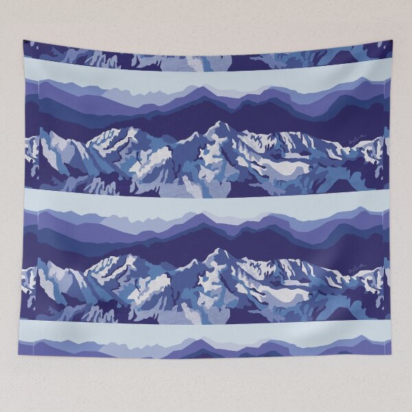 Item preview, The Mountain Blues designed and sold by Alexis Emma.