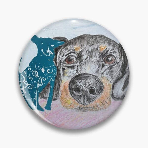 Item preview, Dog Symbolic Face Mate designed and sold by Tamara Shaw.
