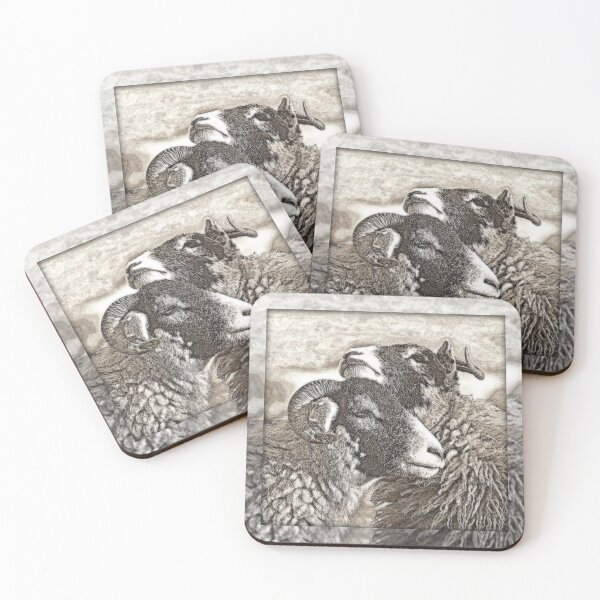 Item preview, Swaledale Sheep 'Friends' designed and sold by Liz Lane.