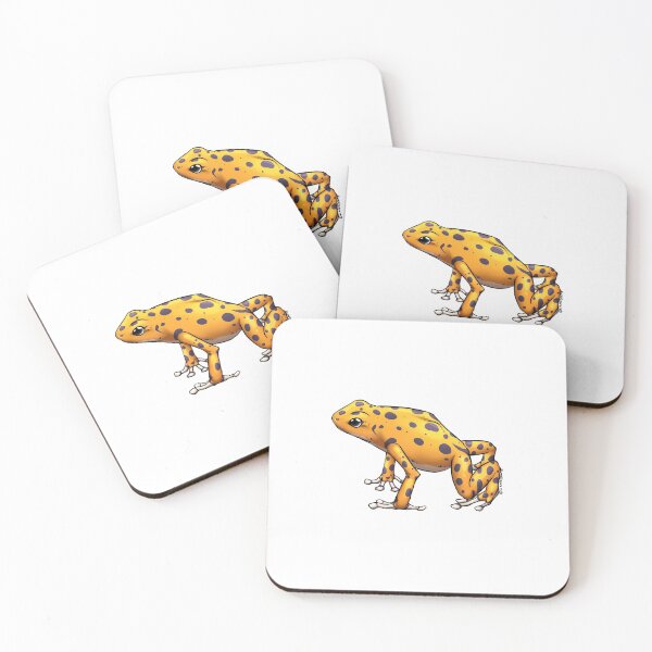 Item preview, Orange Poison Dart Frog designed and sold by LizardBeans.