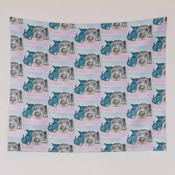 Item preview, Dog Symbolic Face Mate designed and sold by Tamara Shaw.