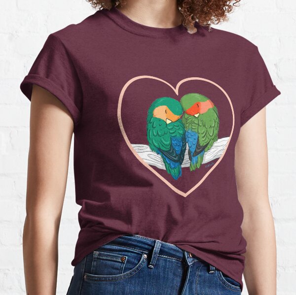 Lovebirds sleeping together Classic T-Shirt