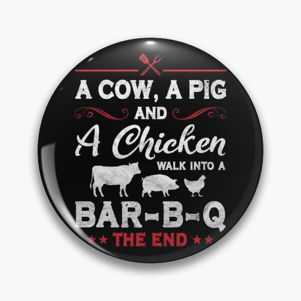 Item preview, Cow Pig And Chicken Barbecue BBQ Gift For Chef designed and sold by topdesignarts.
