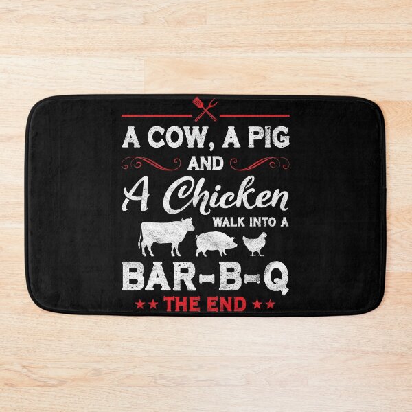 Item preview, Cow Pig And Chicken Barbecue BBQ Gift For Chef designed and sold by topdesignarts.