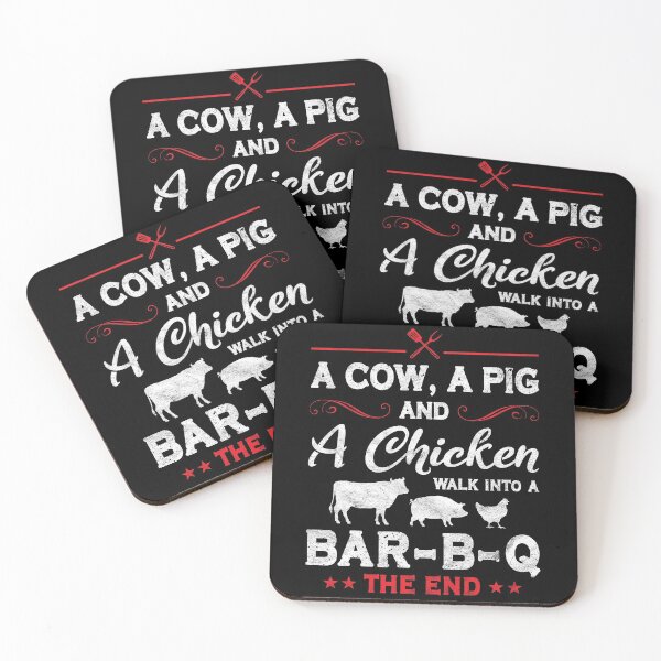 Item preview, Cow Pig And Chicken Barbecue BBQ Gift For Chef designed and sold by topdesignarts.