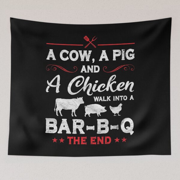 Item preview, Cow Pig And Chicken Barbecue BBQ Gift For Chef designed and sold by topdesignarts.