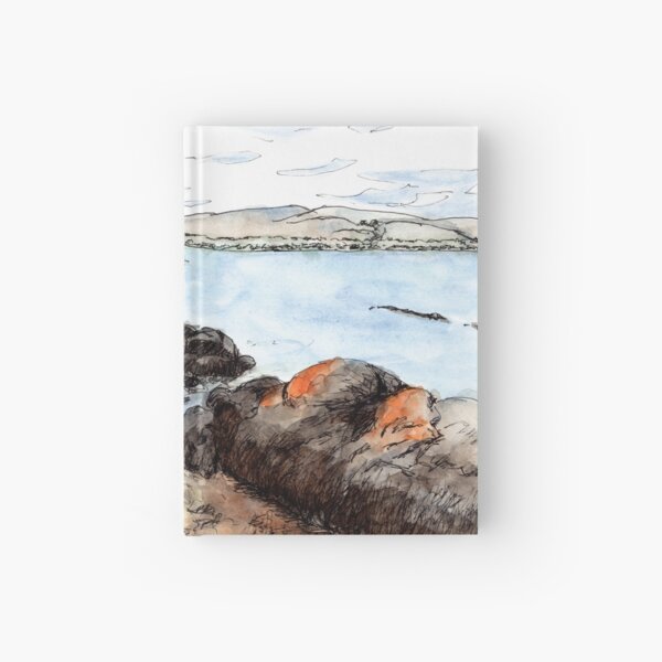 Australian Scene - Louth Bay, SA, Aus Hardcover Journal
