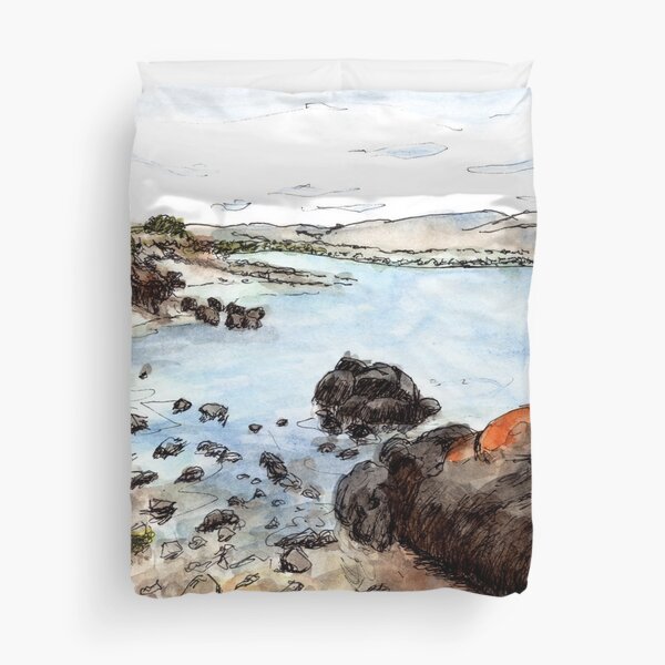 Australian Scene - Louth Bay, SA, Aus Duvet Cover