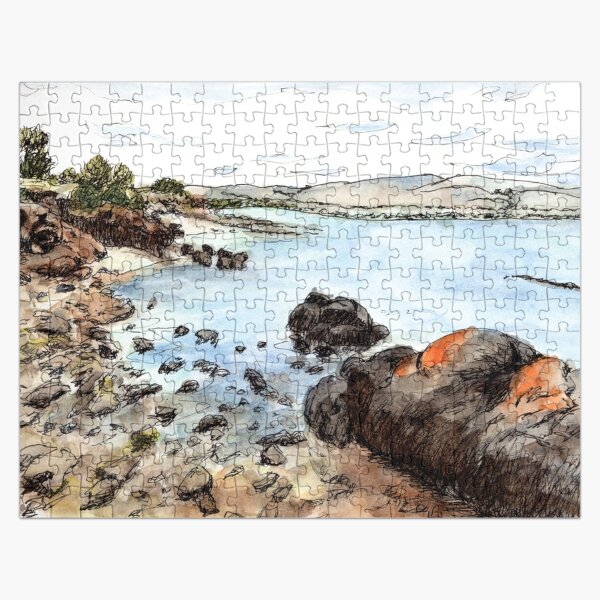 Australian Scene - Louth Bay, SA, Aus Jigsaw Puzzle