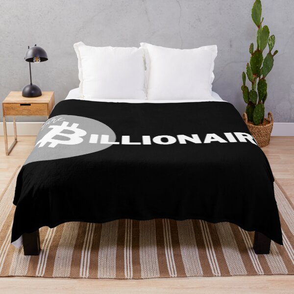 Item preview, Crypto T-shirt Millionaire, Billionaire, Black, White, Quote, Cash, Money, Funny T-Shirt designed and sold by KananiandKiki.