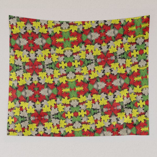 Item preview, Leaves Pattern Autumn Fall designed and sold by creepyjoe.
