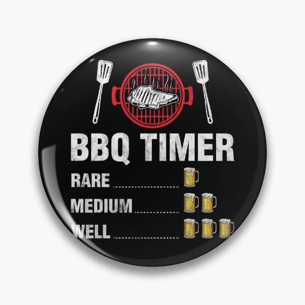 Item preview, Funny BBQ Timer Barbecue Party Beer Drinking Chef designed and sold by topdesignarts.