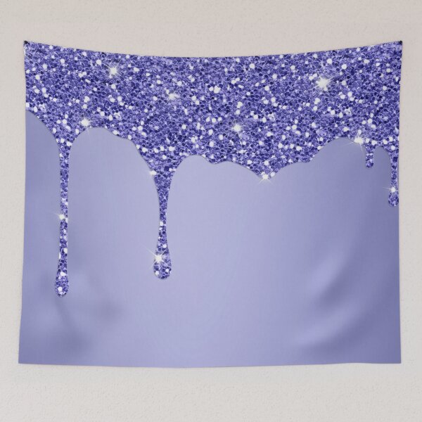 Item preview, Dripping Blue Glitter designed and sold by WOW TeesAndThings.