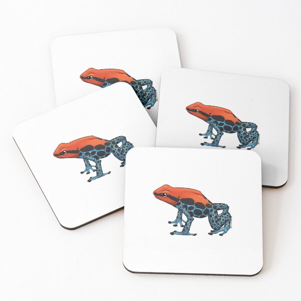 Item preview, Red Backed Poison Dart Frog designed and sold by LizardBeans.