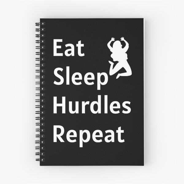 Item preview, Eat Sleep Hurdles Repeat designed and sold by atihca.