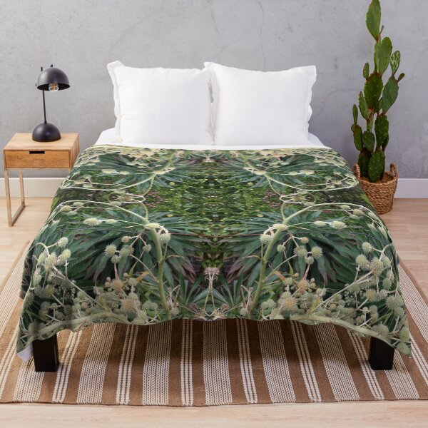 Item preview, Sea Holly retozando en verano Botanics, Green and Gold II designed and sold by RoseAromas.