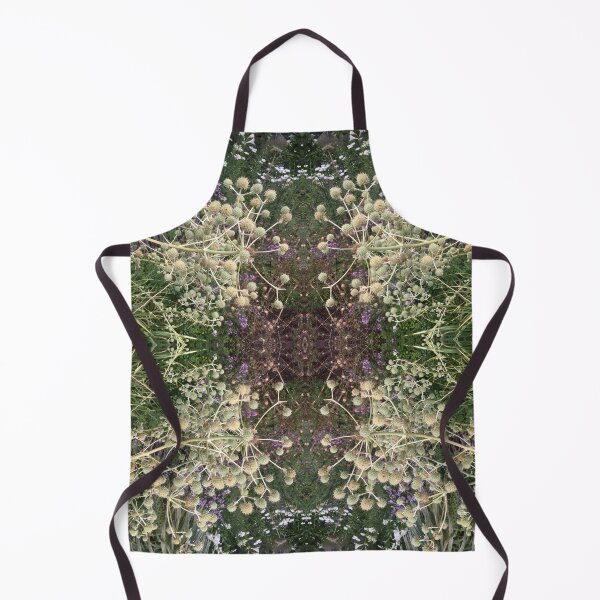 Item preview, Sea Holly Frolicking in the Summertime Botanics, Green and Gold designed and sold by RoseAromas.