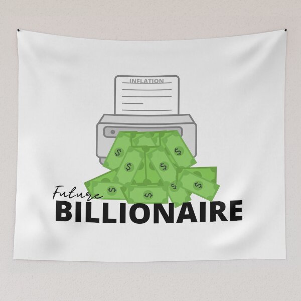 Item preview, Billionaire T-shirt Black, White, Green, Cash, Money, Funny T-Shirt designed and sold by KananiandKiki.