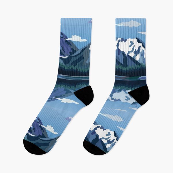 Item preview, Icy Mountains  designed and sold by Alexis Emma.