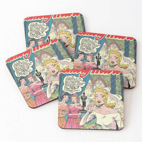 Item preview, Lonely Heart Retro Vintage Comic Book Cover Art designed and sold by LittleIconShop.