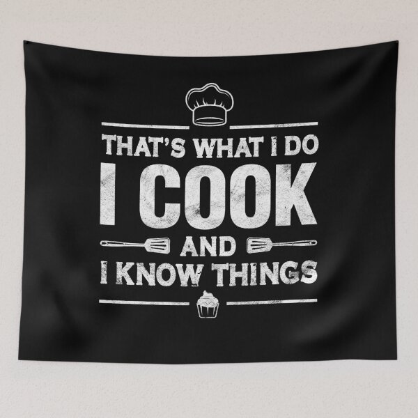 Item preview, I Cook Funny Cooking Saying Gifts Cook Lover Chef designed and sold by topdesignarts.