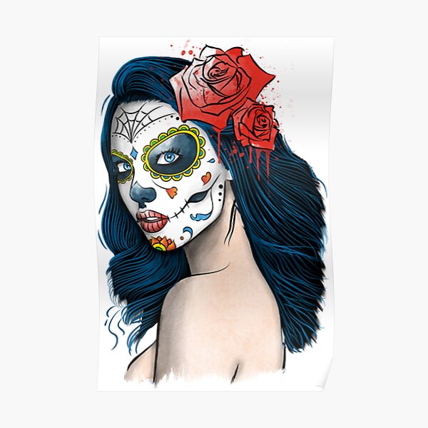 La Calavera Catrina Painting - another-wiens