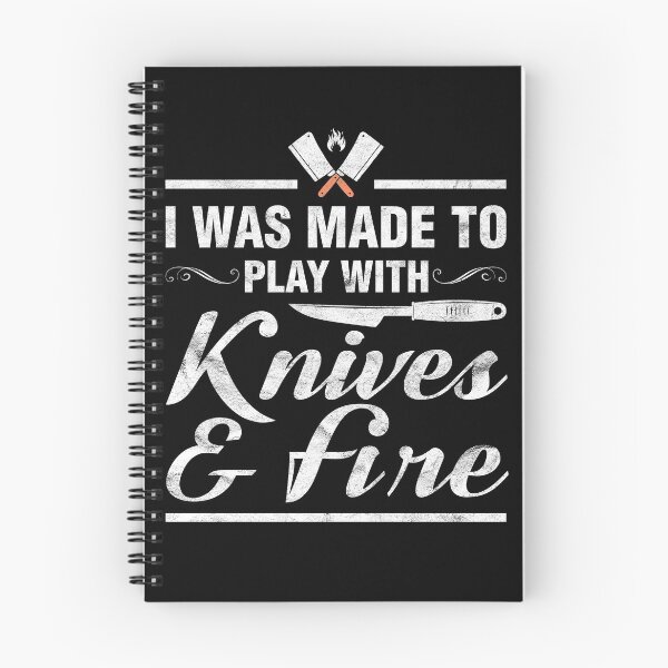 Item preview, Play With Knives And Fire Culinary Chef Cooking designed and sold by topdesignarts.