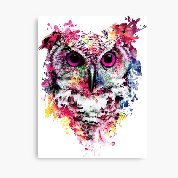 Abstract Owl Wall Art for Sale