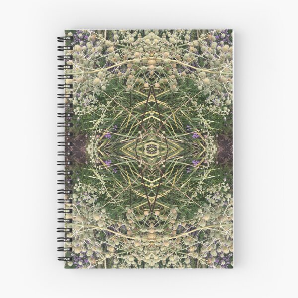 Item preview, Sea Holly Frolicking in the Summertime Botanics, Green and Gold II designed and sold by RoseAromas.