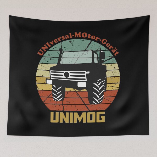 Item preview, Unimog Retro (on black) designed and sold by Groenendijk.