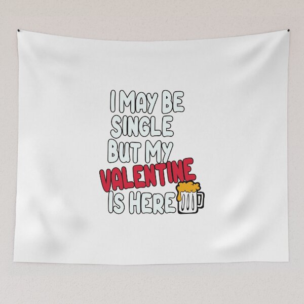 Item preview, Beer is my Valentine designed and sold by AnveeBubbles.
