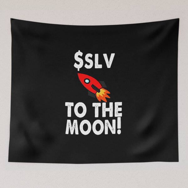 Item preview, Silver To The Moon SLV Coin designed and sold by Niishouseca.