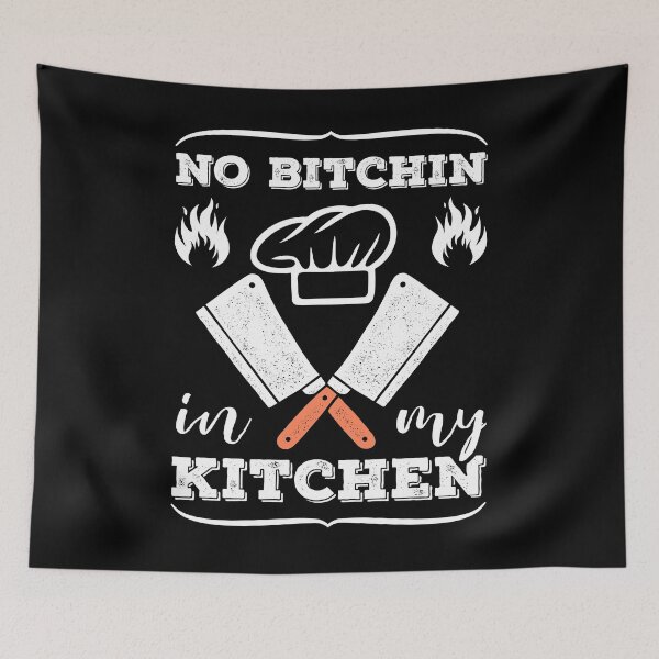 Item preview, No Bitchin In My Kitchen Cooking Cook Chef Funny designed and sold by topdesignarts.