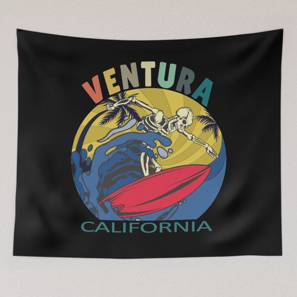 Item preview, Retro Downtown Ventura, California designed and sold by Home-Spirit.