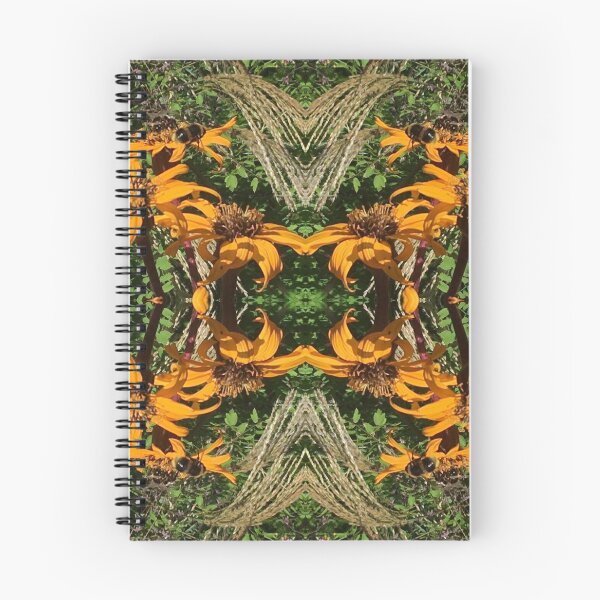 Item preview, Bumblebee Nimbly Alighting on Orange Daisies, Waterside Quartet in the Summertime Sun designed and sold by RoseAromas.