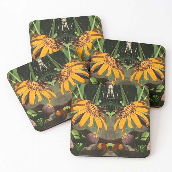 Item preview, Bee Love - Love Together in the Orange Daisies, Gathering Nectar designed and sold by RoseAromas.