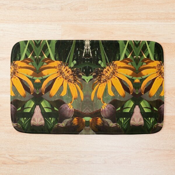 Item preview, Bee Love - Love Together in the Orange Daisies, Gathering Nectar designed and sold by RoseAromas.