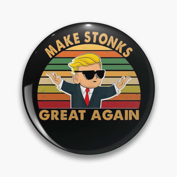 Item preview, Make Stonks Great Again Vintage designed and sold by Niishouseca.