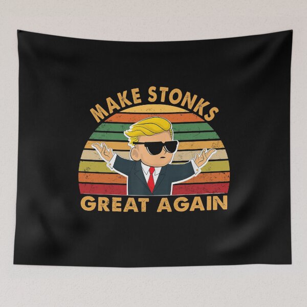 Item preview, Make Stonks Great Again Vintage designed and sold by Niishouseca.