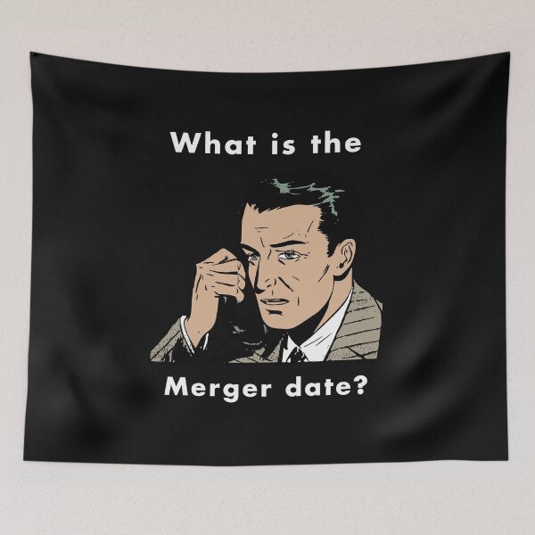 Item preview, What's the merger date? designed and sold by PopularTheory.