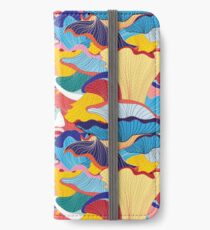pattern of mushrooms iPhone Wallet/Case/Skin