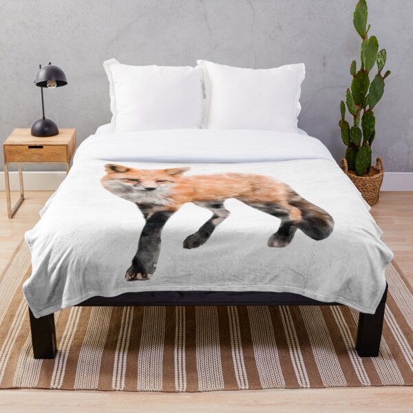 Item preview, Red Fox Watercolor designed and sold by Typeglyphs.