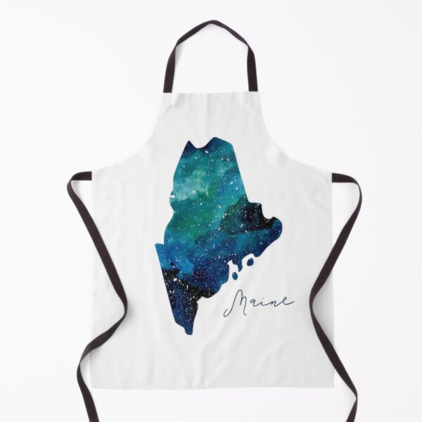 Item preview, Maine Galaxy Watercolor Painting designed and sold by KathrinLegg.