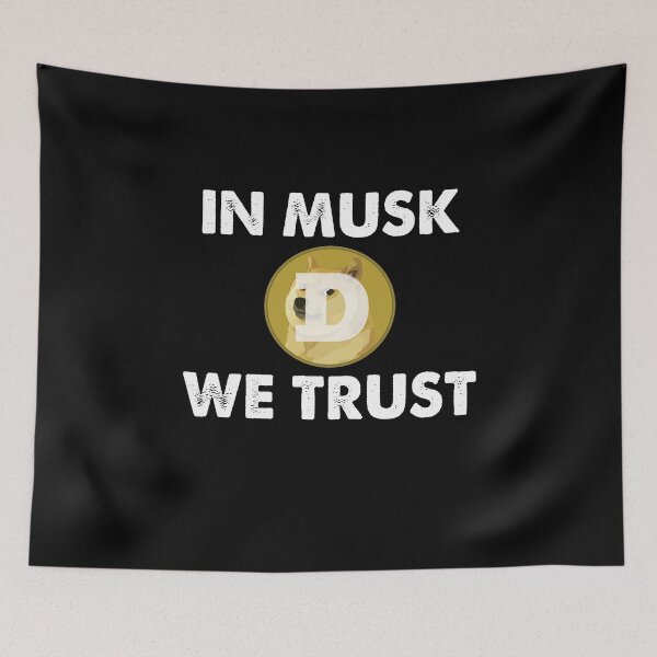Item preview, EN MUSK CONFIAMOS EN DOGE COIN designed and sold by Niishouseca.