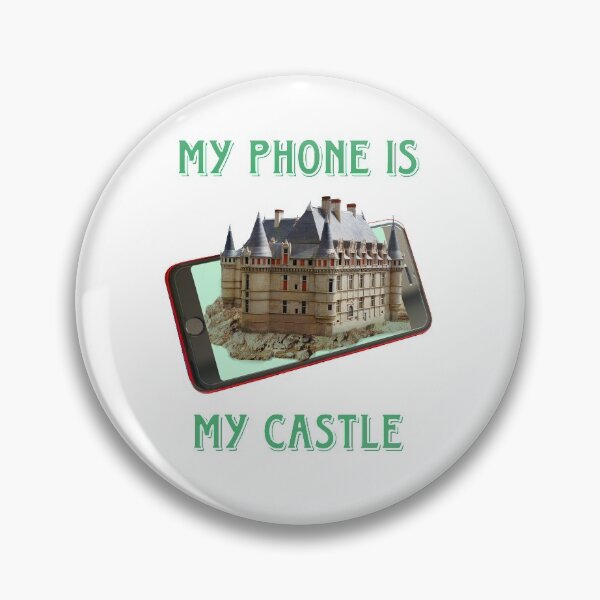 Item preview, My phone is my castle. - (+ View this design on 75+ products) designed and sold by Julien Hebbrecht.
